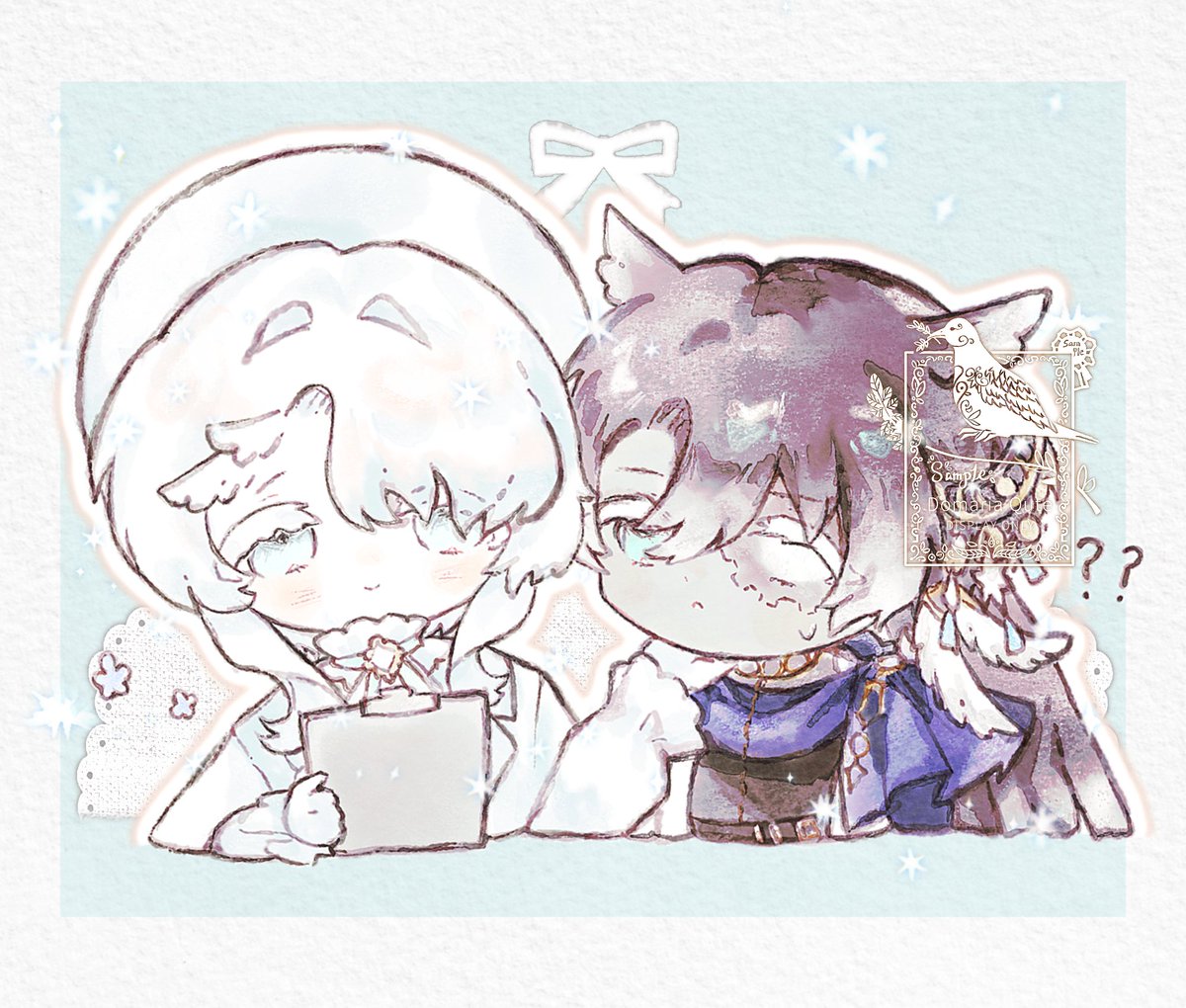 Open Chibi icon Art ruffleヽ⁠(⁠｡⁠◕⁠o⁠◕⁠｡⁠)⁠ﾉ⁠.📝
**I will select the Character that i want to draw by myself🥺

To enter
◇Follow me
◇Comment with your character

Like &amp; Retweet is VERY Appreciate🤍✨
#artruffle #ArtGiveaway