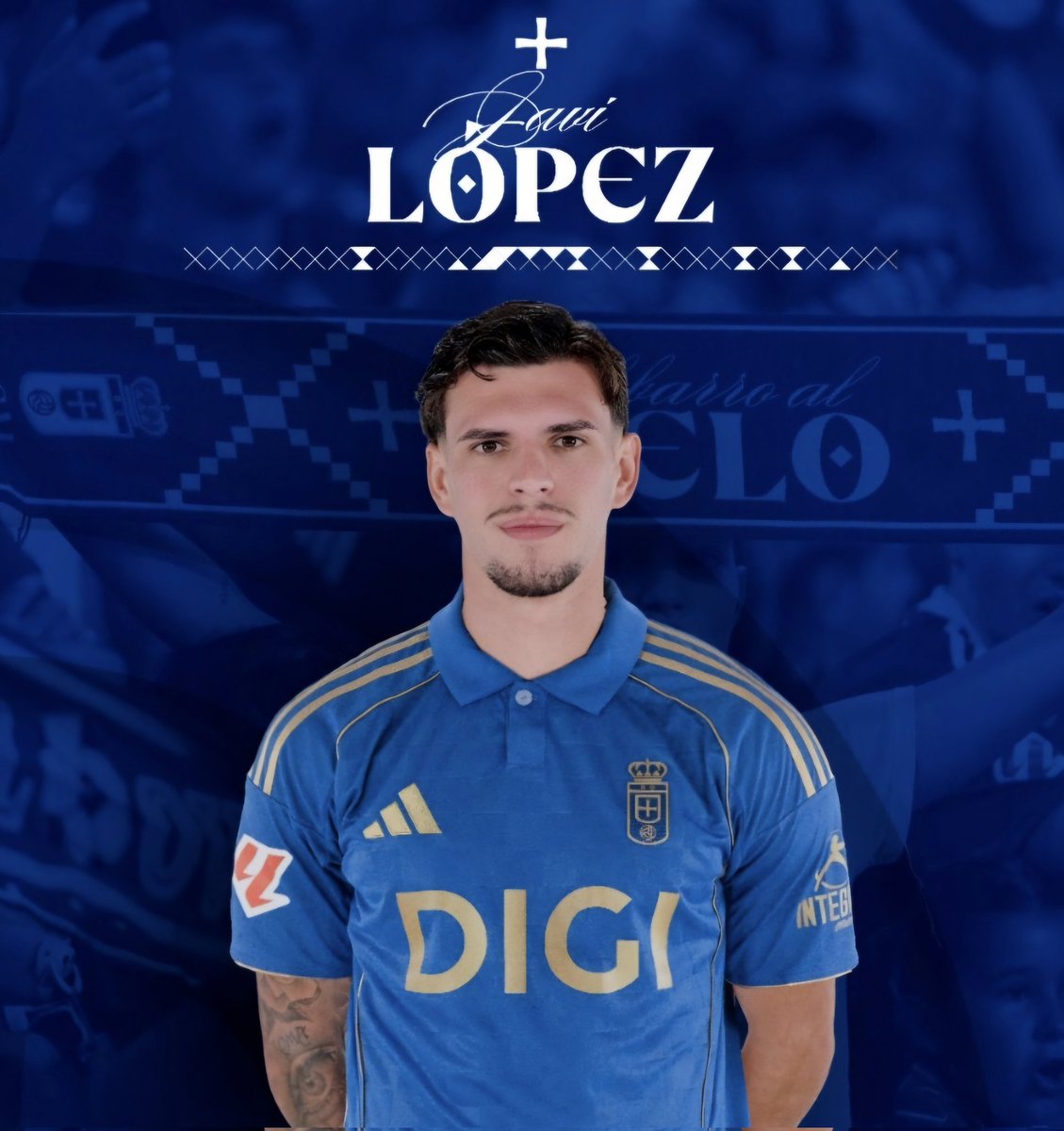 👋 Welcome, Javi López! 🆕⚽

#ComúnmenteExtraordinario 💫
#RealOviedo 
#ProudOfYou 🔵⚪
