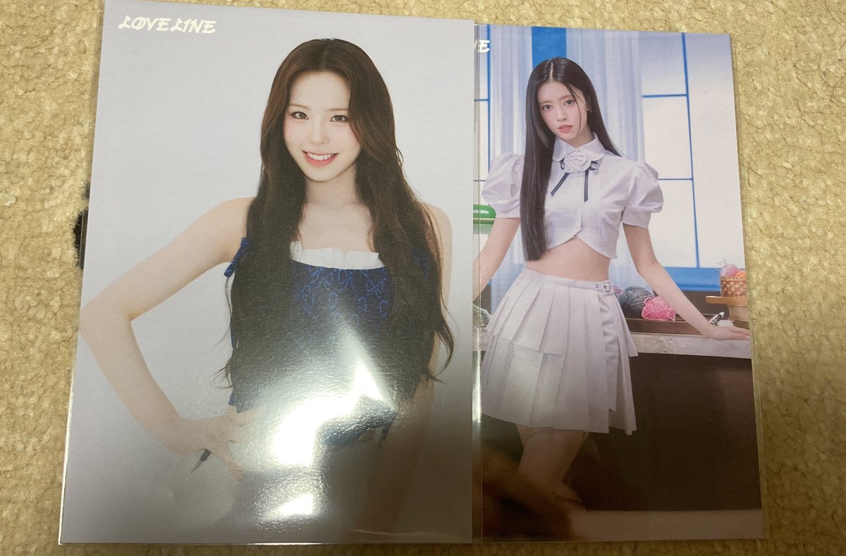 NiziU LOVE LINE ラントレ 交換
譲→写真1（マコ、リマ）
求→同種&gt;異種ミイヒ&gt;リオ、アヤカ

郵送のみ。
お気軽にお声掛けください🙇‍♀️
