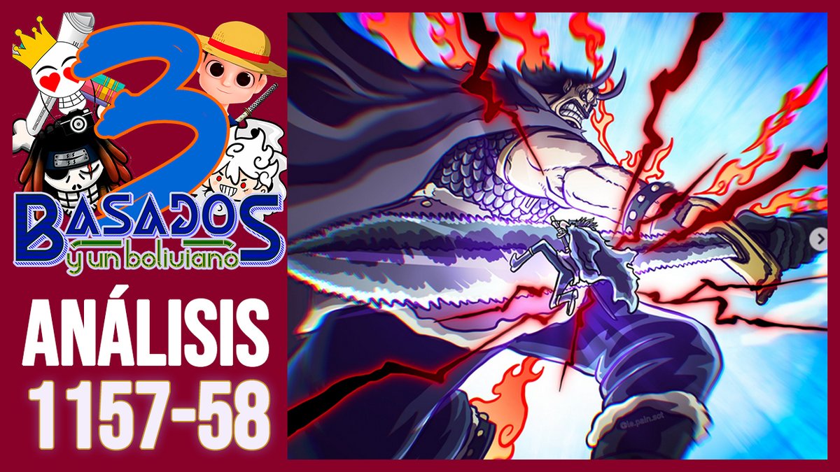 SangoroVinsmoke's tweet image. youtu.be/WCB3tjETFBo
Ya está en youtube el podcast de los Tres Basados de esta semana donde hablamos @Mukiwa_Ra y yo de todo lo que nos dejó #OnePiece1158