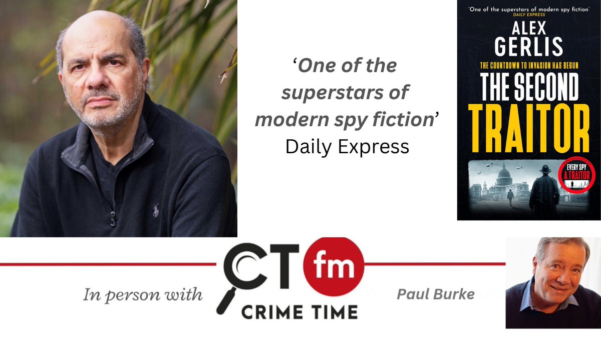 Paulodaburka's tweet image. Sunday book satisfaction - the @CrimeTimeUK FM interviews 
podfollow.com/1556906895 apple.co/3znb7b5 
@janethynne @QuercusBooks @alex_gerlis @canelo_co @CaneloCrime @DanFesperman @MarkEllis15 @headlinepg @AAKnopf
