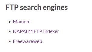 onlineosint's tweet image. FTP search engines
osint.link/#ftp

#OSINT #FRP #SEARCH #SEARCHENGINES