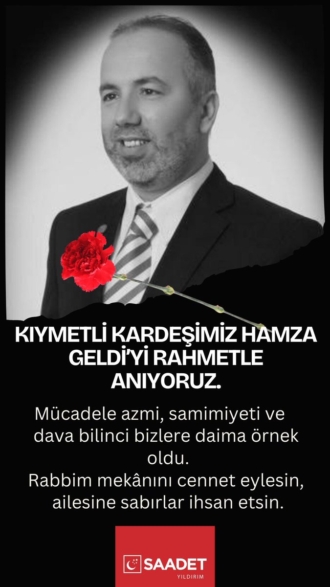 Hamza kardeşimizi vefat yıldönümünde Rahmetle anıyoruz. Mücadele azmi ve samimiyeti her daim bize örnek olmaya devam edecek. Rabbim mekânını Cennet, makamını Alî eylesin.