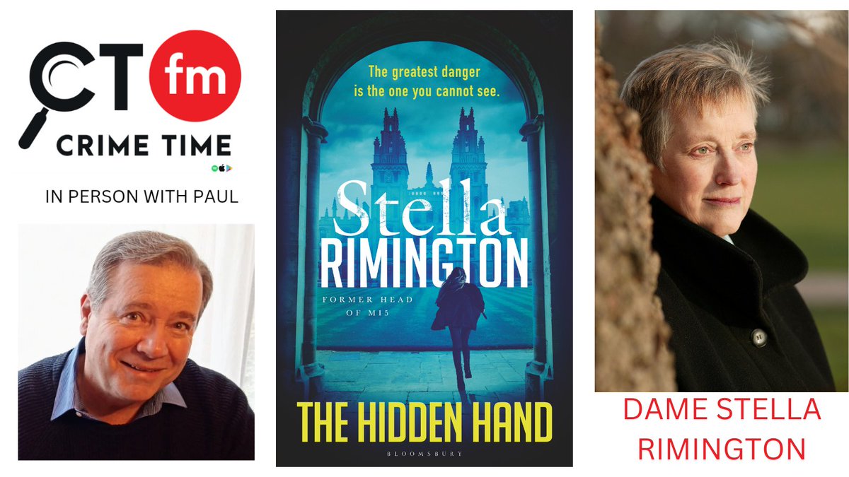Paulodaburka's tweet image. Sunday book satisfaction - the @CrimeTimeUK FM interviews 
podfollow.com/1556906895 apple.co/3znb7b5 Ajay Chowdhury @ajaychow Anna Sharpe @Anna_Mazz Dame Stella Remington @BloomsburyBooks @heyThomasTrang