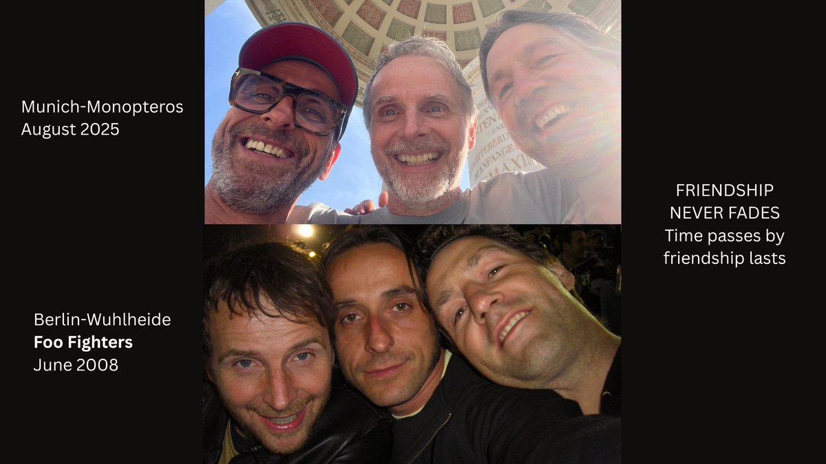 _andyfox's tweet image. FRIENDSHIP NEVER FADES - almost 20 years in between those photos