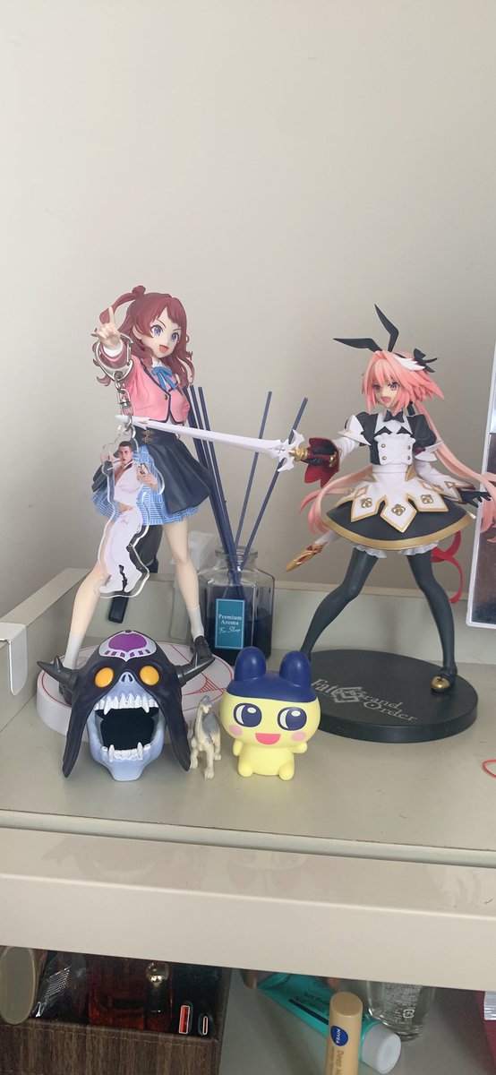 アストルフォきゅんの剣でアクキー正面向き保てるようになって非常に良き