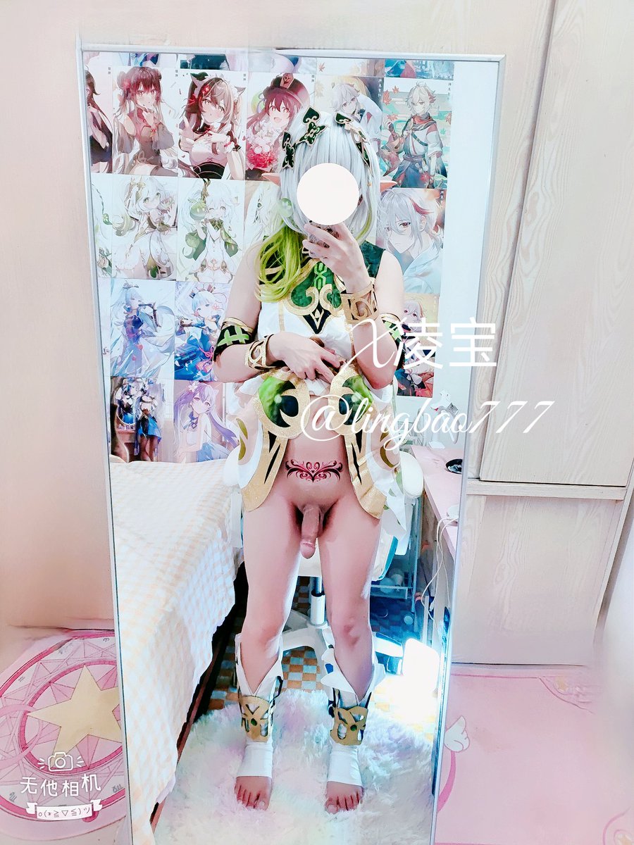 lingbao777's tweet photo. 🌸尽情打扮，尽情可爱，早安！
#伪娘 #草神 #纳西妲 #cosplay https://t.co/G9HZ4caJ4t
