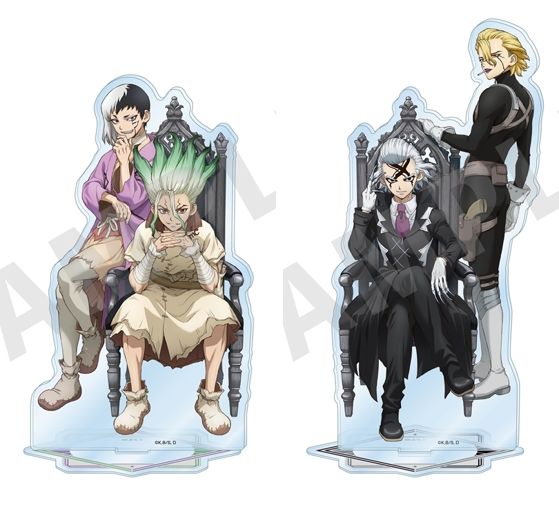 コレイズ予約締切は9月2日まで！ Dr.STONE 「ペアアクリルスタンド