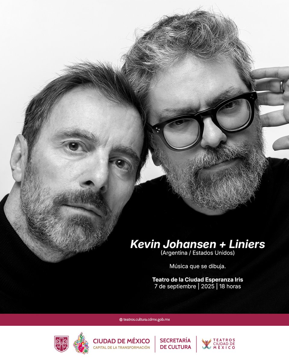 ¿Qué pasa cuando una canción se convierte en dibujo frente a tus ojos? Kevin Johansen y Liniers lo hacen posible en un espectáculo que mezcla música, ilustración y humor inteligente. Celebran 15 años de gira con nuevo álbum y libro.
📅 7  sep
🕕 18 h
🎫 bit.ly/3HFBlQ6