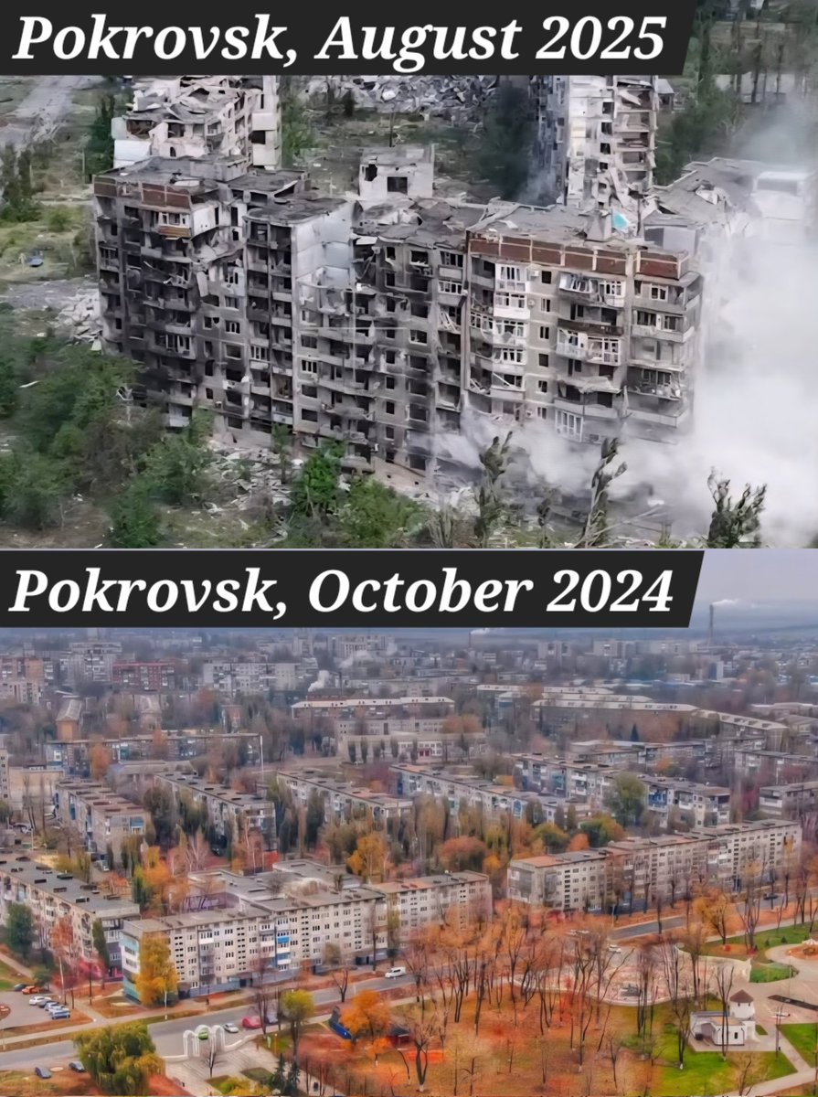Like it or not, dear world — this is the truth.

Pokrovsk could still be breathing life. Instead — ruins.
Because you chose to bargain with the devil.