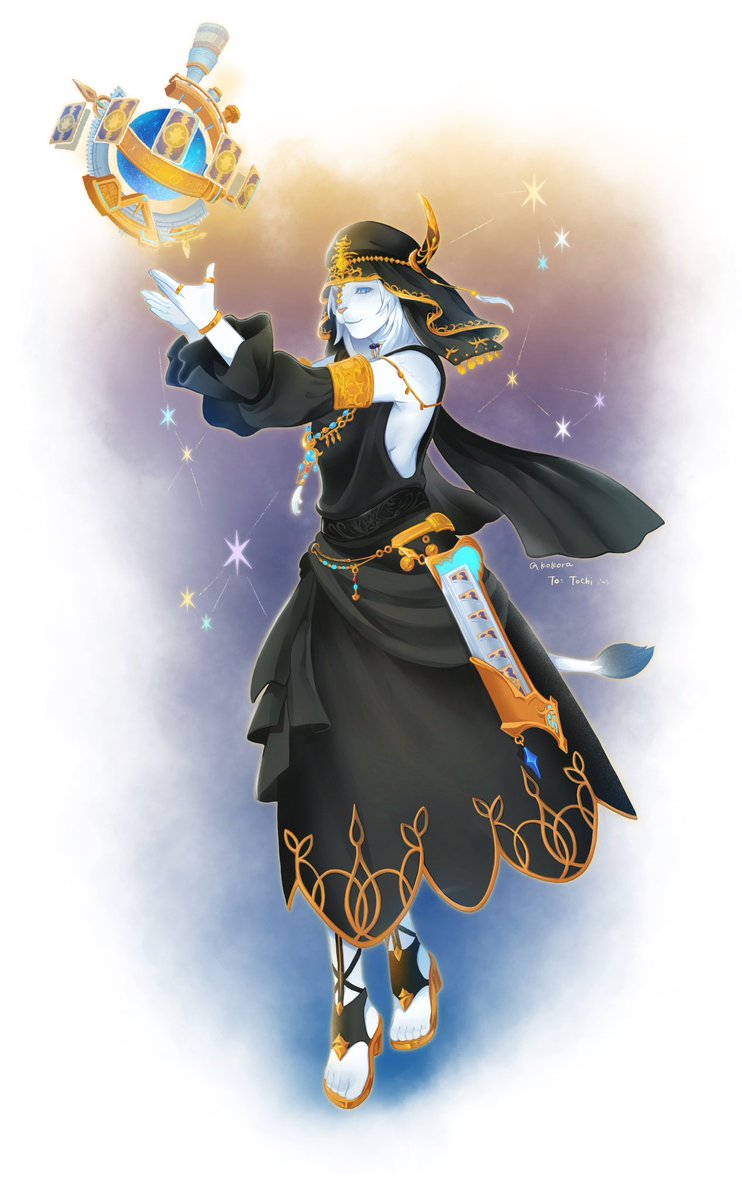 Tochiさん<a href="/tcmr_to/">Tochi</a> のミラプリを参考にさせていただき、ありがとうございます！🥰🥰
とても楽しく描けました!!
今後もTochiさんのいろいろなミラプリを楽しみにしています🥺🫶🏻🩵💛🖤
#メスガル