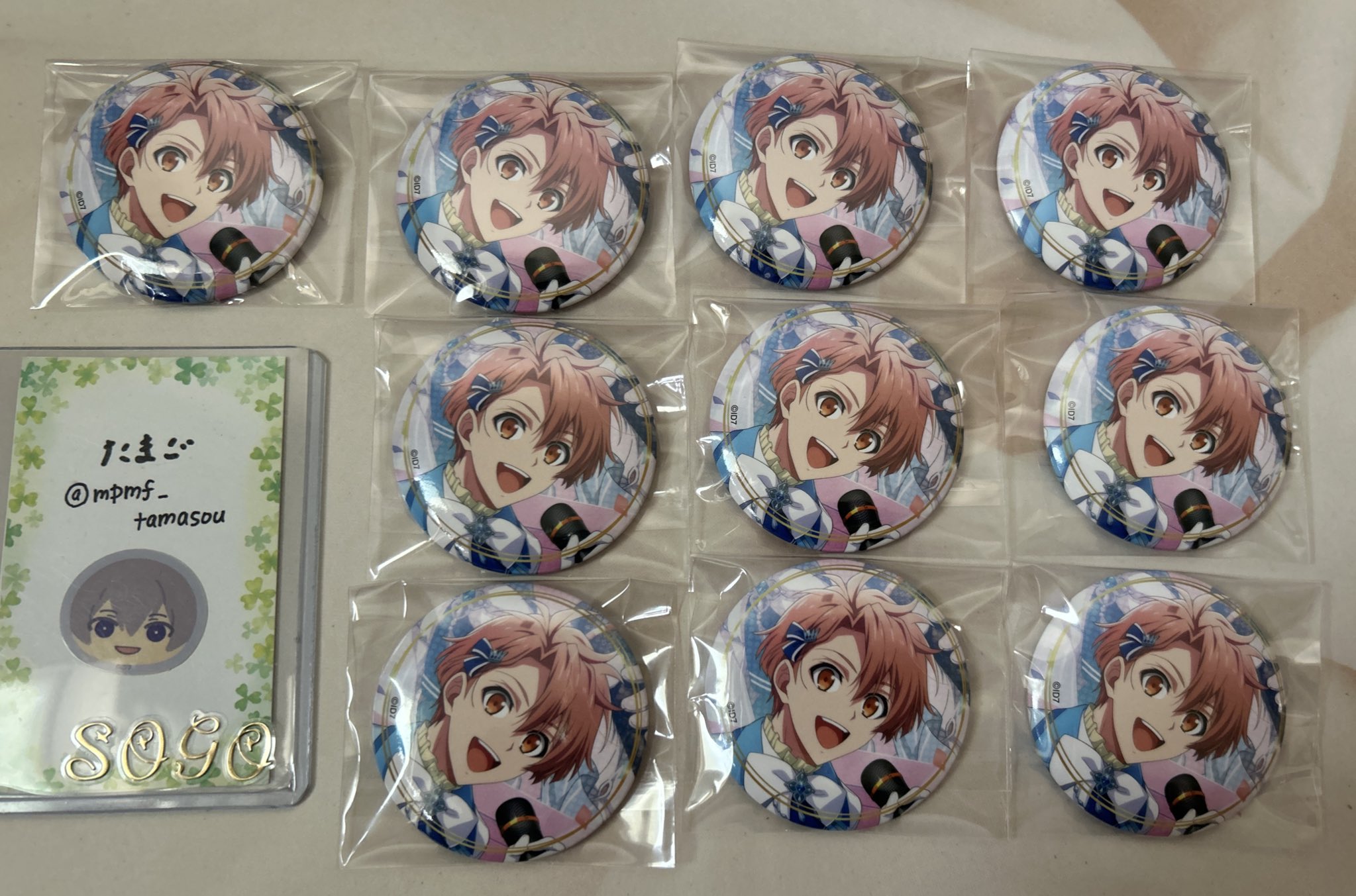 定価以下　岬なこ　FCイベ　缶バッジ　ブロマイド　コンプ　即購入可　値引き交渉可 缶バッジ「SHOW BY ROCK!!」48/カラフルポップver. コンプリート
