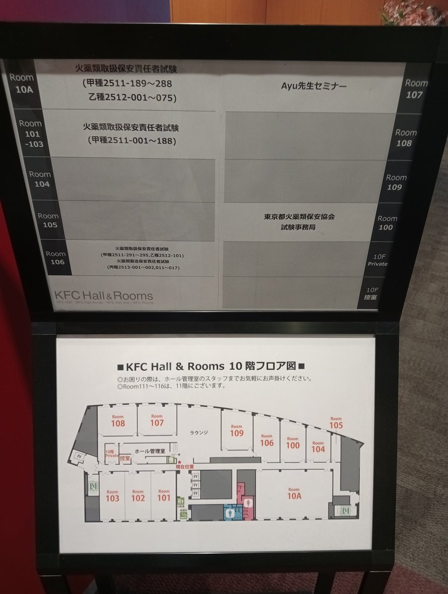 丙種火薬類製造保安責任者試験を受けてきました。
4つの設問から正しいものを2つ選ぶ形式なので、新問の設問がところどころあっても正答でき無難に終了。