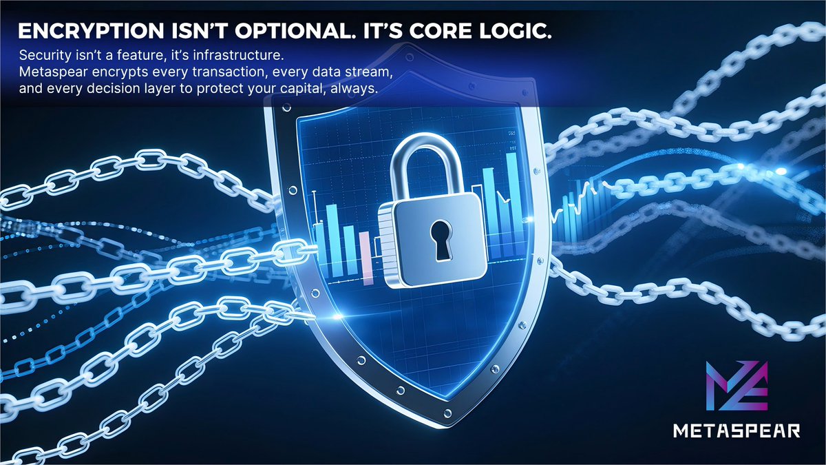METASPEAR_'s tweet image. 🔒 Trust starts with protection.
🌐 At Metaspear, security is built-in.
🛡 Encrypted trades. Private protocols.
✔️ No leaks. No compromise.
📈 Your edge is only as safe as your infrastructure, ours runs on zero-trust.
#DataSecurity #Metaspear #SecureQuant #ZeroLeakage