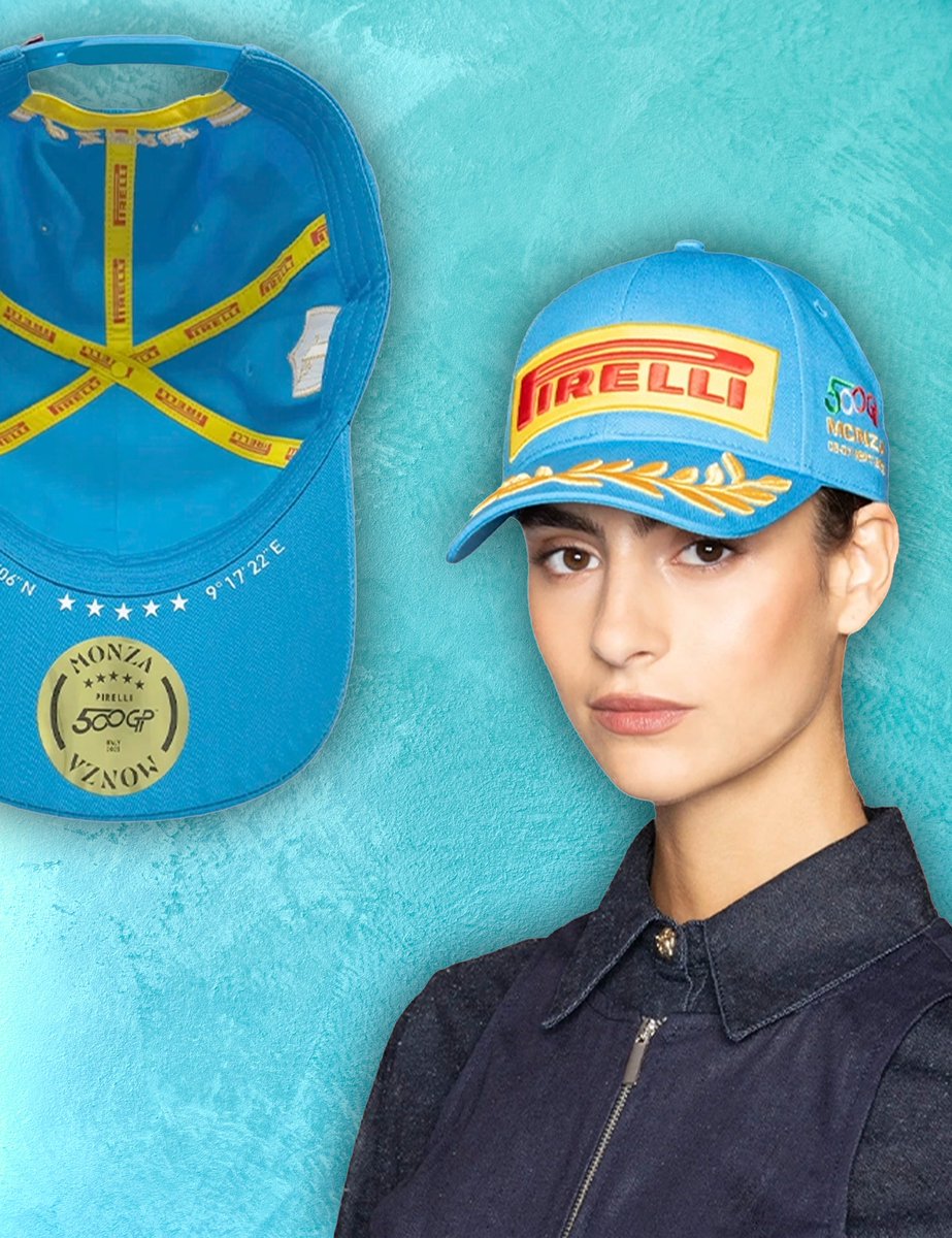 🏁✨ Celebra la historia de la F1® con estilo.
La Pirelli Podium Cap Edición Especial GP Monza 2025 conmemora el 500º Gran Premio de Pirelli como proveedor oficial de neumáticos. 
afbmotorsport.com/es/pirelli-pod…