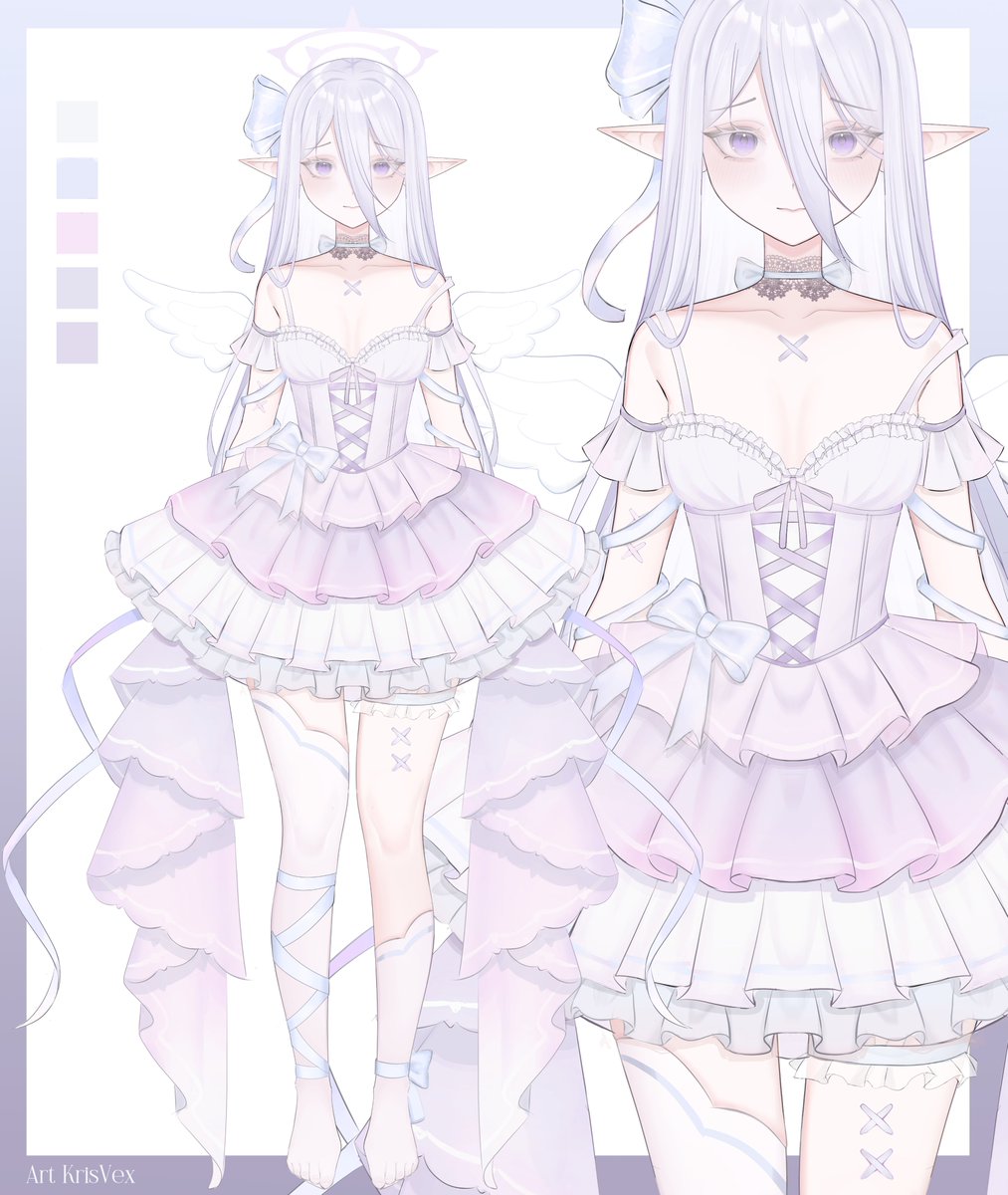 Since I want to have more examples of my current artstyle with rigging, Im doing a special offer.

✦$450 for model art and rigging
✦2 slots available

You can find rigging examples on my Vgen 

Feel free to DM if interested!

#Live2D #Live2dCommissions