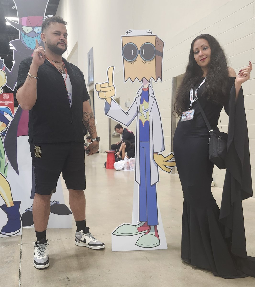 ALV ARTWORK (@alvwhitefox89) on Twitter photo Finally got to see the Dr. Flug! 😊😊✨💖 And had an awesome time.
<a href="/SanJapan/">San Japan 16 - 8/29 - 8/31/25 - Labor Day Weekend</a>
<a href="/NovelHorizons/">Novel Horizons</a>
<a href="/AlanIturiel/">Alan Ituriel</a>
#villainous #villanos #vilanesco #RELEASEVILLAINOUS Finally got to see the Dr. Flug! 😊😊✨💖 And had an awesome time.
<a href="/SanJapan/">San Japan 16 - 8/29 - 8/31/25 - Labor Day Weekend</a>
<a href="/NovelHorizons/">Novel Horizons</a>
<a href="/AlanIturiel/">Alan Ituriel</a>
#villainous #villanos #vilanesco #RELEASEVILLAINOUS
