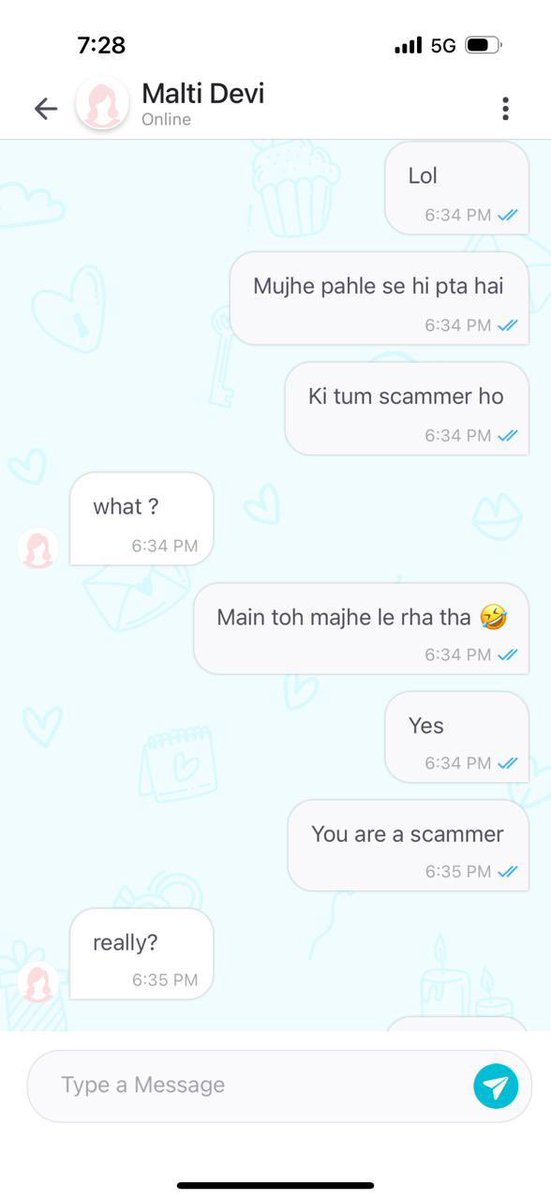 1. Last year, I created a Shaadi com profile for research. Within few days I caught a scammer pretending to be a girl and he ended up confessing his entire playbook 😄Unreal conversation that'll blow your mind👇