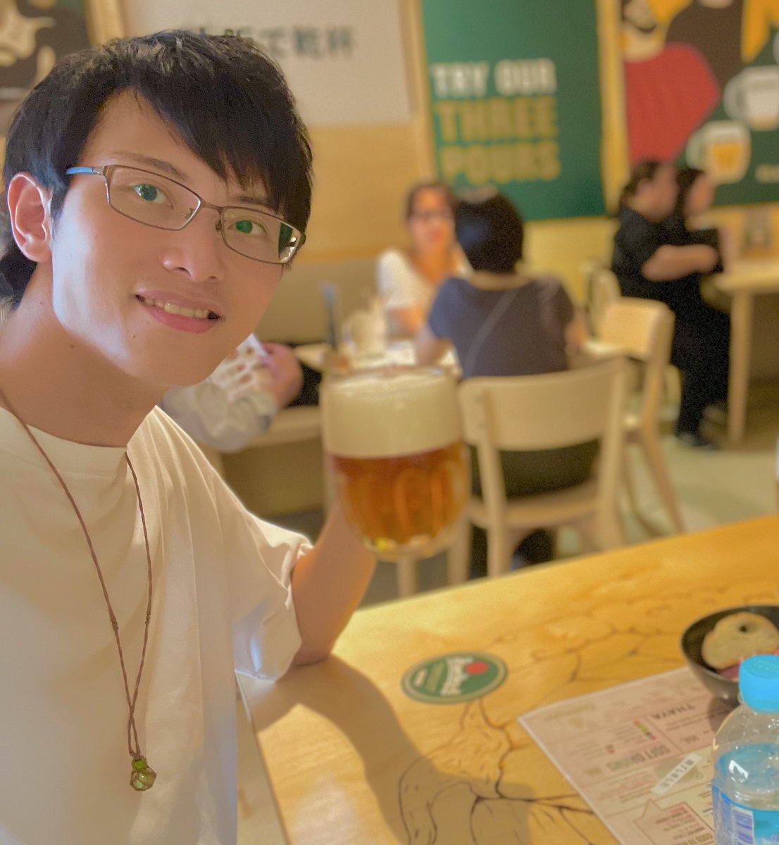 万博ー！すごい人やったけど、飲みたいビールは制覇できた🍻✨
・ドイツ🇩🇪
・チェコ🇨🇿
・オーストラリア🇦🇺

パビリオンは予約いっぱいで行けなかったし、大屋根リング登るの忘れてた笑