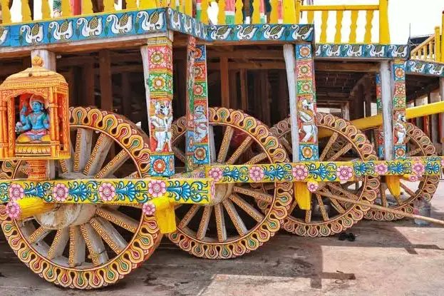 BIG NEWS 🚨 Iconic Chariot Wheels from Puri Rath Yatra to be installed In Parliament Premises