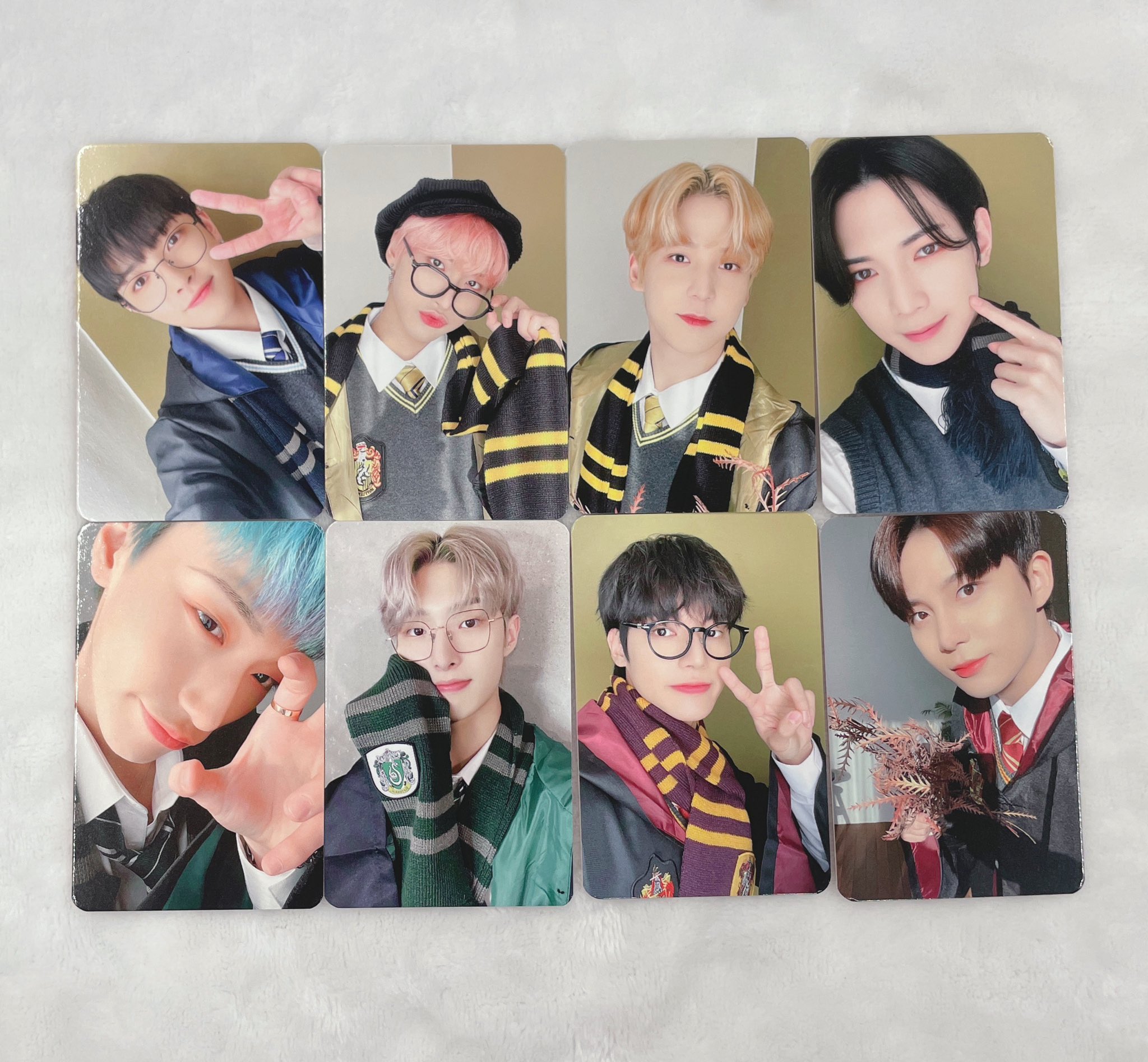 ateez makestar トレカ特典セット　ハリポタ　匿名発送 ateez makestar 特典トレカ セット 匿名発送 ateez makestar