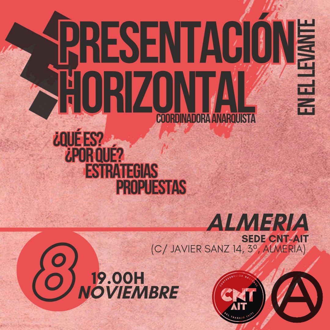 Horizontal. Coordinadora Anarquista tweet media