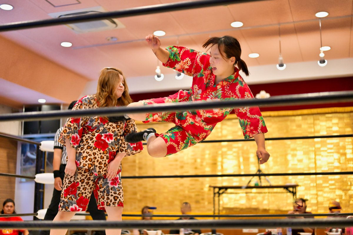 8/31  #OSAKAビアガーデンプロレス2025
真夏のちゃんこ対決&amp;真夏の女だらけの浴衣マッチ
#道頓堀プロレス
＃マリ卍 vs ＃藤井瑠美愛

#柳ケ瀬プロレス #Ladius
#紀州ぶんだらプロレス