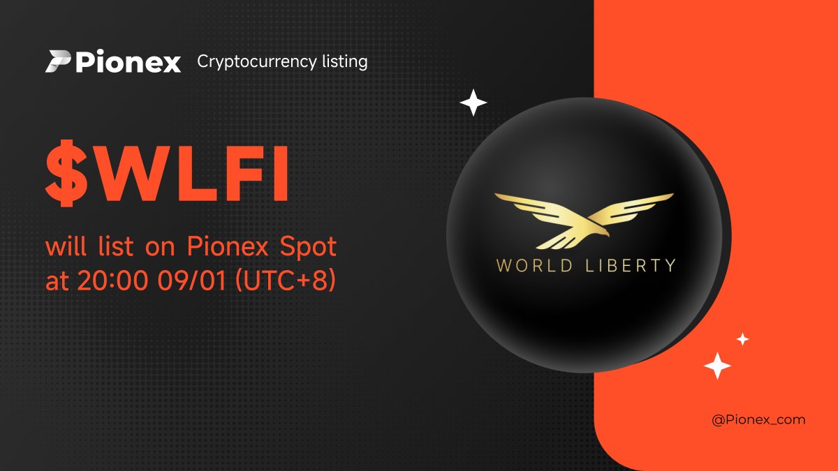 📢 $WLFI Spot is coming to Pionex Spot at 20:00 09/01 (UTC+8)  @worldlibertyfi $WLFI Future has already listed on Pionex. Trade Now:  https://t.co/kbSaOX15Ol 🔥Stay tuned for the WLFI/USDT Spot listing. Trump  Family