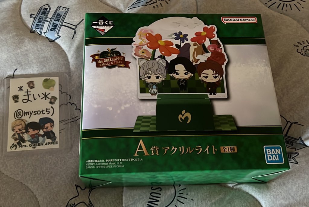 Mrs.GREENAPPLE 1番くじ D賞 ペンスタンド Mrs. GREEN APPLE：デビュー