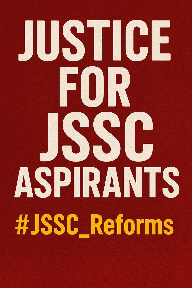 TishuSingh12's tweet photo. #JSSC_REFORMS https://t.co/I3BIe1Czf3