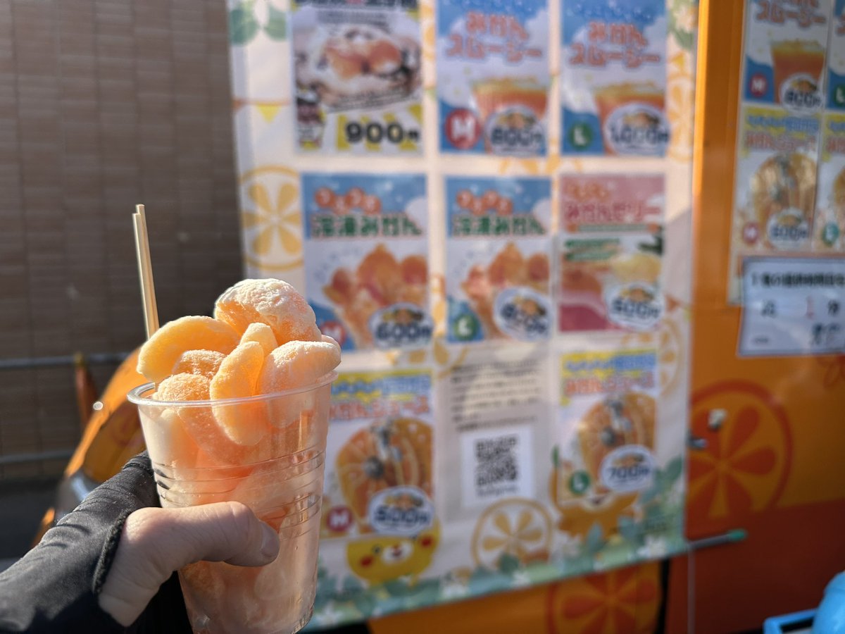 aloha39mimi's tweet image. 塩ちゃんこに冷凍みかん
サイコーの組み合わせ

#町田サポ川崎遠征
#塩ちゃんこ