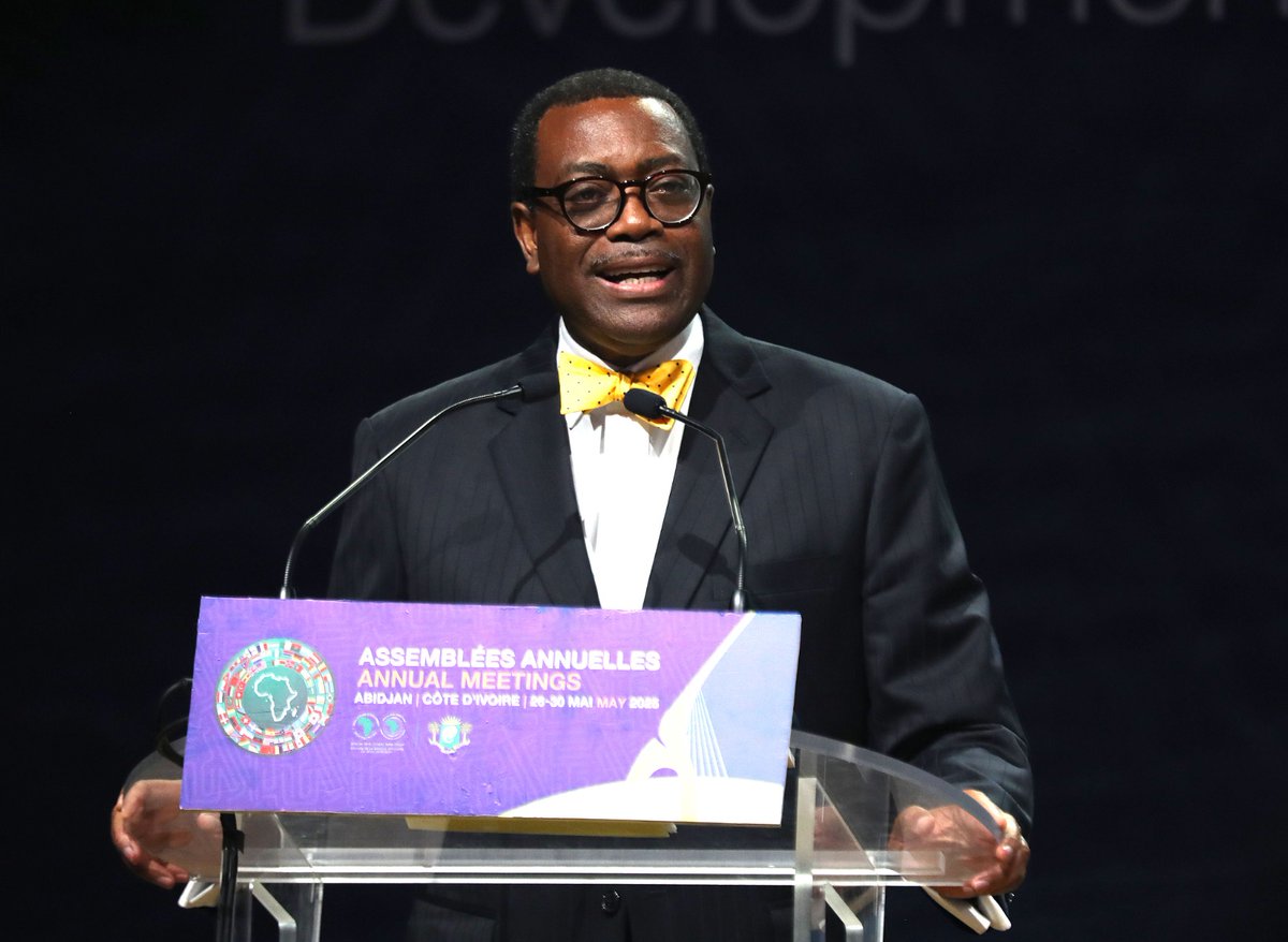cgtnafrica's tweet image. Dr. Akinwumi Adesina officially ends his tenure as the eighth President of the African Development Bank (AfDB) on Sunday, August 31, 2025, after serving two consecutive five-year terms. He will be succeeded by Sidi Ould Tah, who assumes office on September 1. @AfDB_Group