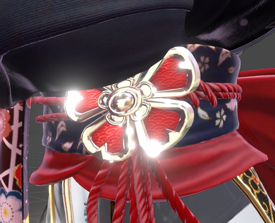 もちフィッターは処理の過程で衣装を分解してウェイトが一様に塗られているパーツは局所的な変形はしない固いパーツであると判断して相似変形に切り替えます
右みたいにぐにゃっとしてしまうのを防げますよ