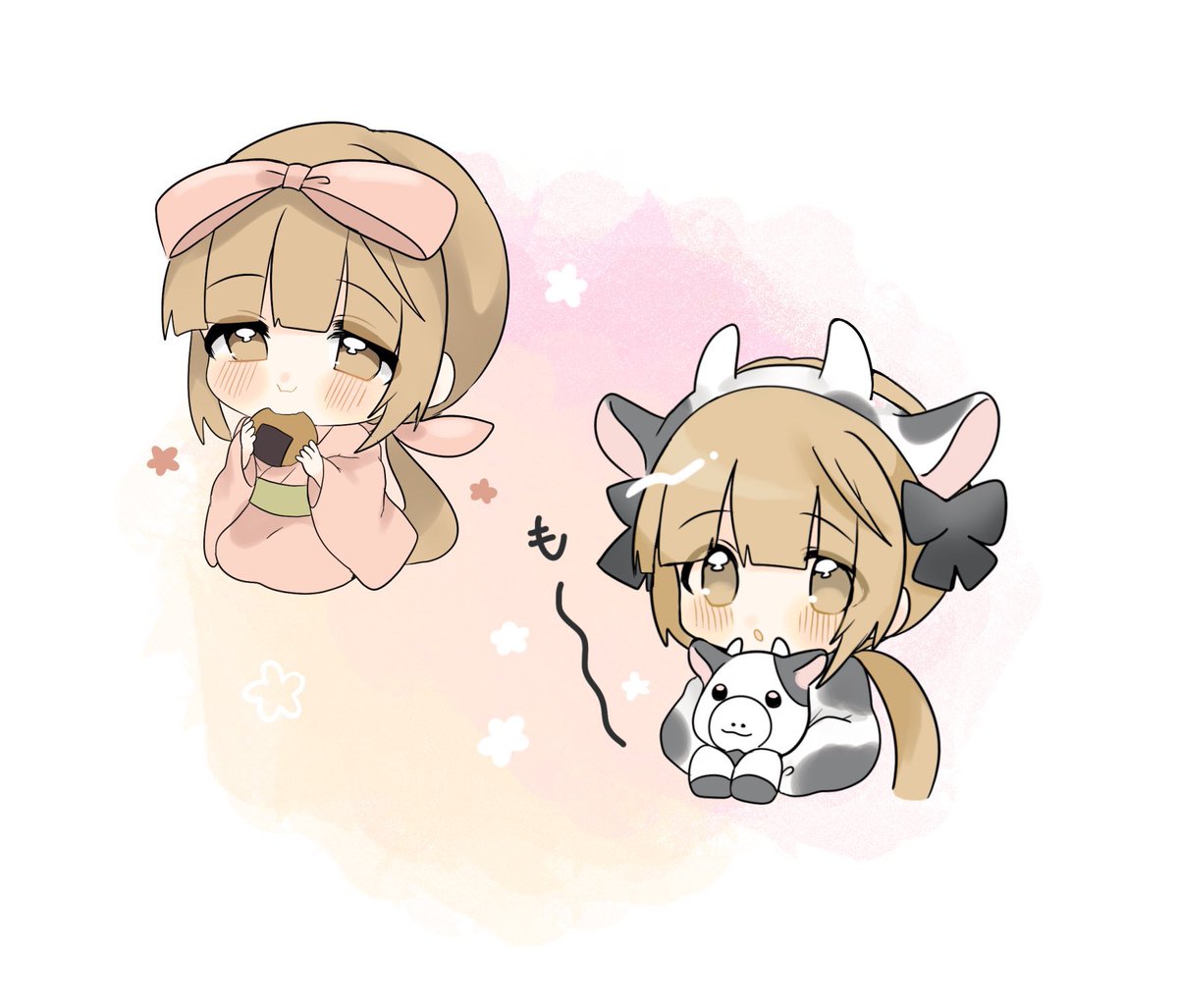 🍘！
 #今月描いた絵を晒そう
