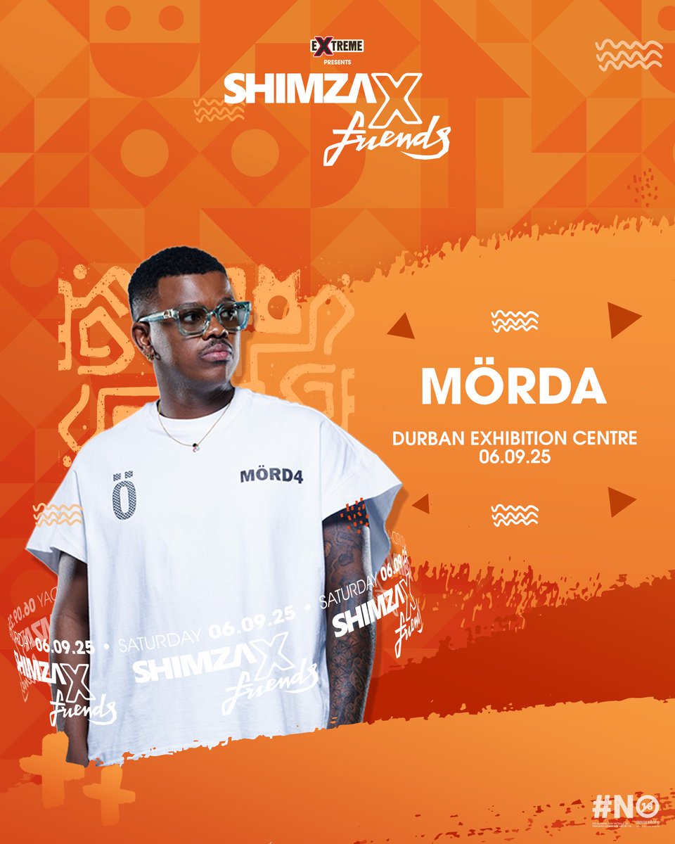 DURBAN!!!!! 🚨🚨🚨🚨

Tickets here&gt;&gt;&gt; shimzaandfriends.co.za 🚀🚀🚀🚀🚀