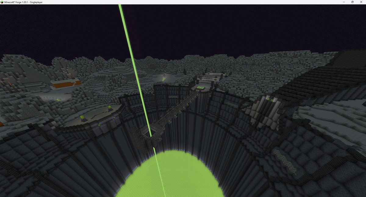 TCardcast's tweet image. Curveball!

#Minecraft Crota’s End WIP photos!

I am basing it more on the #Destiny version and less on the #Destiny2 version.

Though I plan to include aspects of both.

It is so far fully functional, and I plan for the whole thing to be functional.

Stills photos soon.