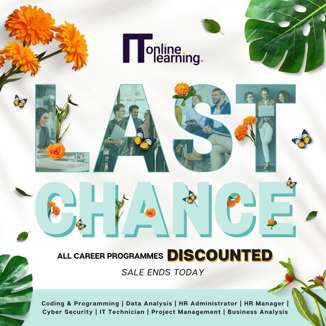 IT_PM_Training's tweet image. Final hours to save up to 55%.

All career programmes discounted. Offer ends tonight.

Cyber, IT, Data, HR, Project Management and more.

Start your journey now → shop.itonlinelearning.com

#CareerChange #SummerSale #Upskill #OnlineLearning #ITonlinelearning #FinalHours