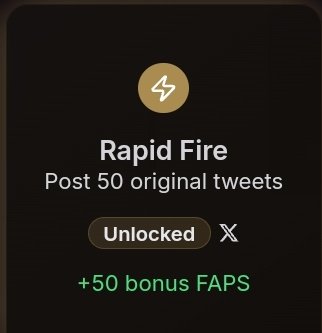 Over Protocol 🌐 | News (@news_arena_) on Twitter photo Earning FAPS is the easiest compared to yaps and snaps. Having 200+ FAPS will get to you to the top 500 in the leaderboard. Here is how you can achieve that in 14 days...
- Register and connect your social accounts to earn 10 FAPS
- Follow <a href="/FractionAI_xyz/">Fraction AI</a> and the founder, and Earning FAPS is the easiest compared to yaps and snaps. Having 200+ FAPS will get to you to the top 500 in the leaderboard. Here is how you can achieve that in 14 days...
- Register and connect your social accounts to earn 10 FAPS
- Follow <a href="/FractionAI_xyz/">Fraction AI</a> and the founder, and
