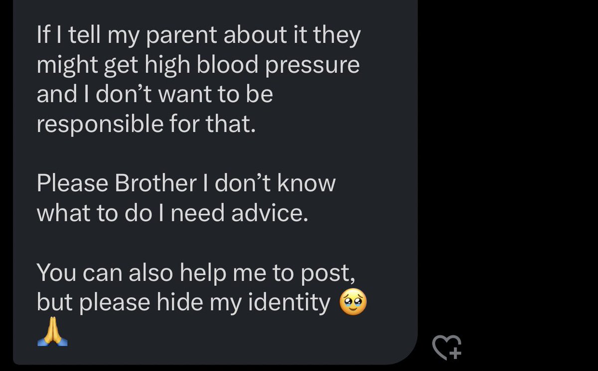 Things are are really happening here.

Another person need advice.