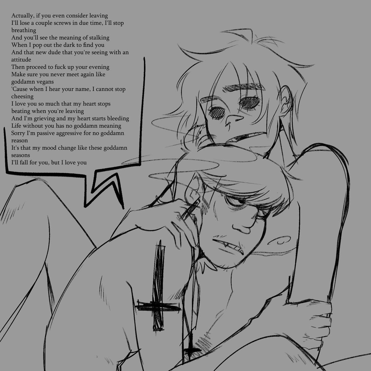 fuzzetz's tweet image. stuff 

#gorillaz #2Doc #studoc