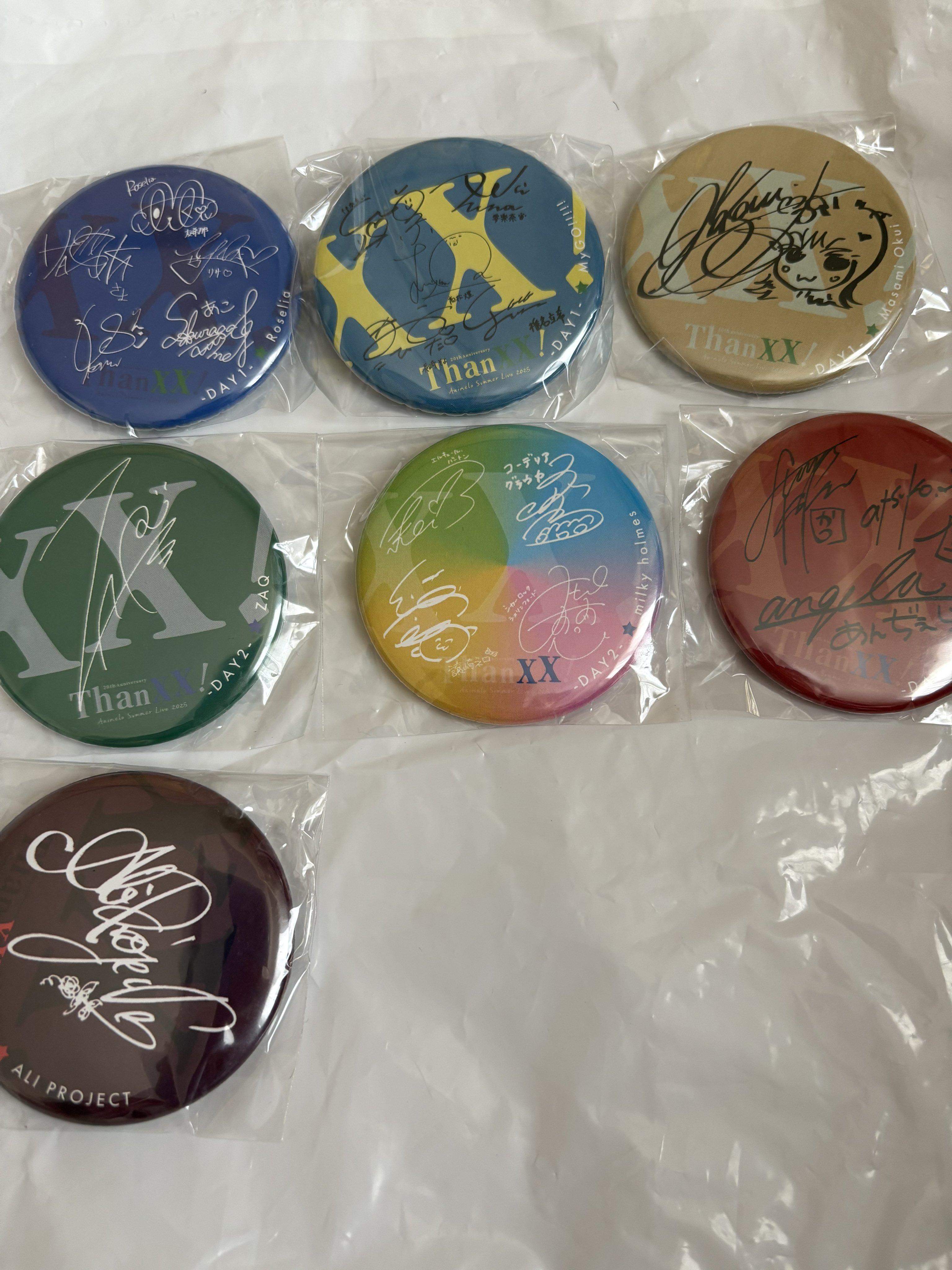 【最終値下】バンドリ ガルパ Roselia 宇田川あこ 缶バッジ 52点 Roselia あこ 缶バッジ バンドリ ガルパ Roselia 宇田川あこ缶