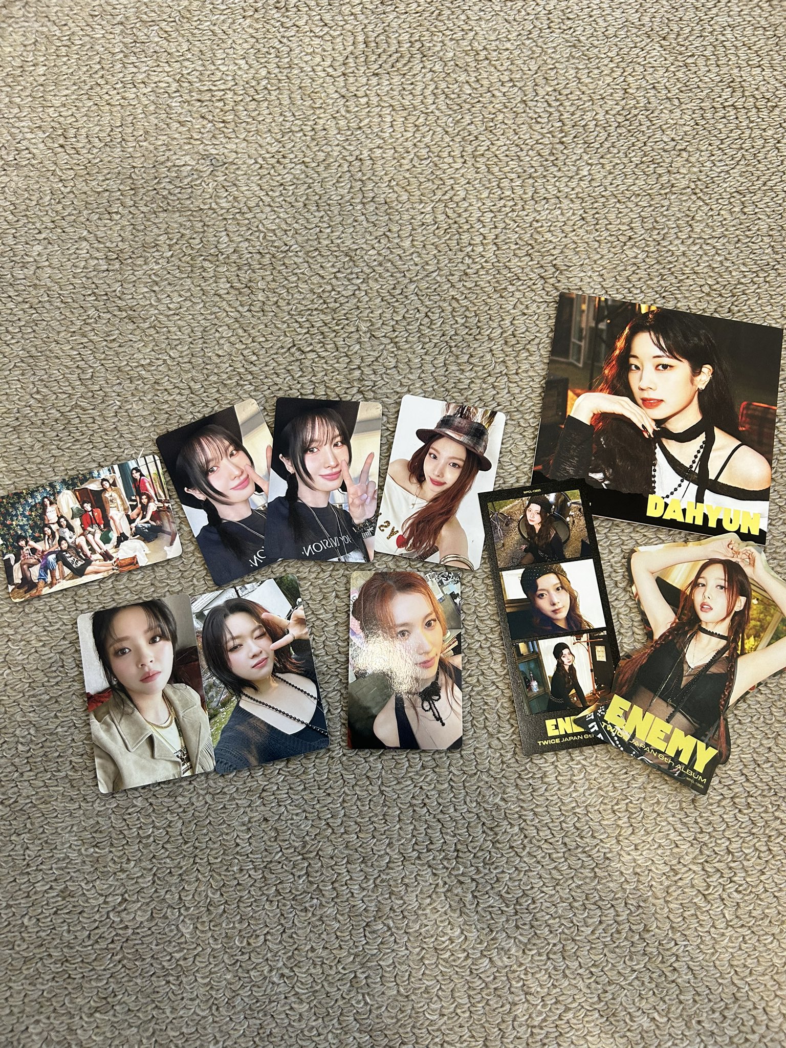 TWICE サナ モモ ENEMY 購入特典トレカ twice モモ うちわ