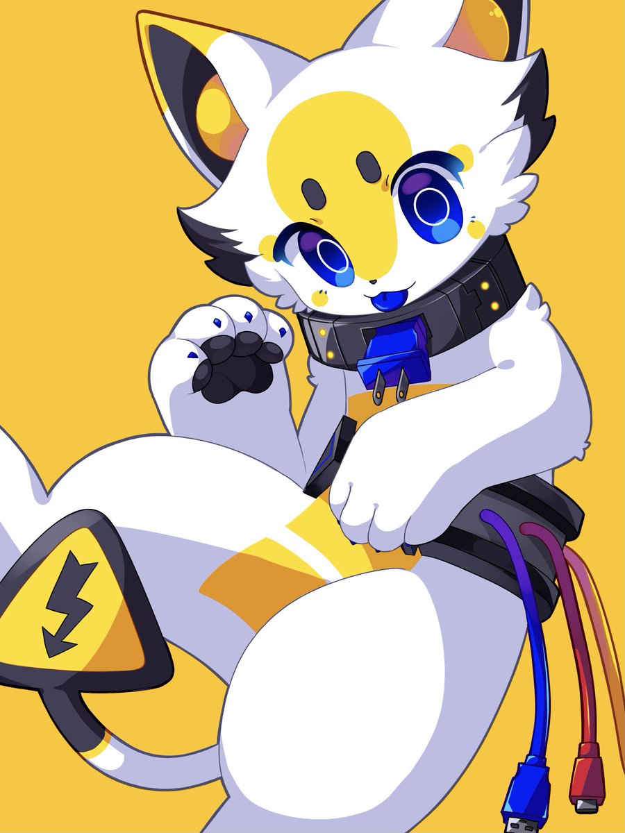 ⚡🔌⚡
 #ケモノ  #furry