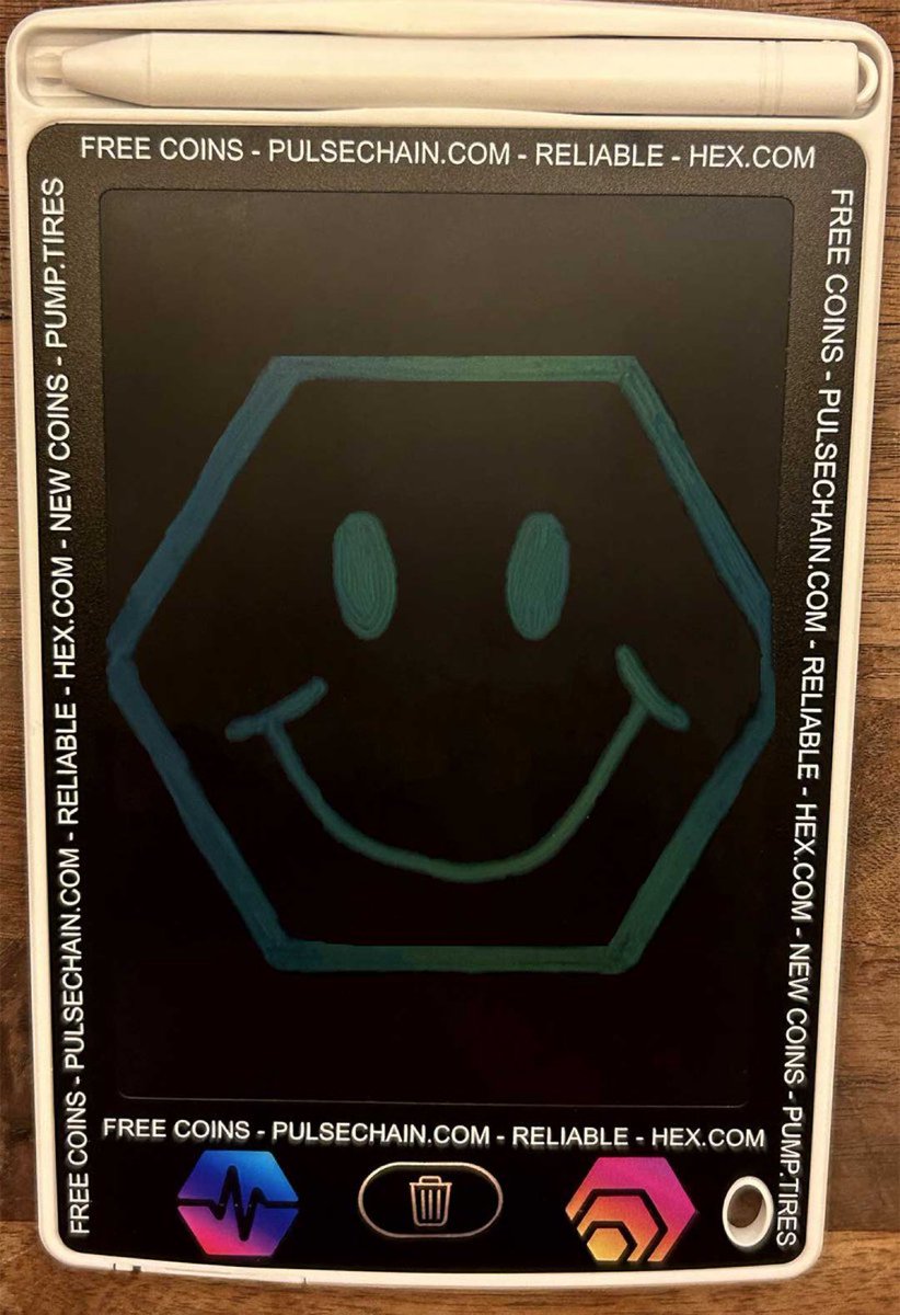 yourfriendSOMMI's tweet image. ❤️💛💚💙

🚨 PulseChain Update 🚨 

Richard Heart tweeted about 400,000 Electronic LCD Gift Tablets sent out.

Rumor of magnetic version coming.

PulseChain Marketing Campaign is LIVE.