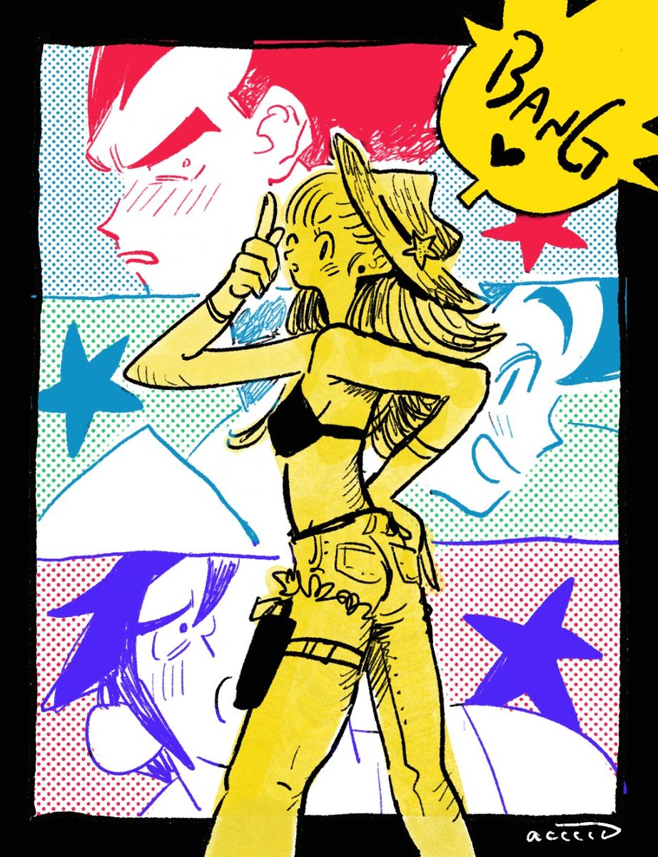 BANG🩵
こーゆう構図の絵すき