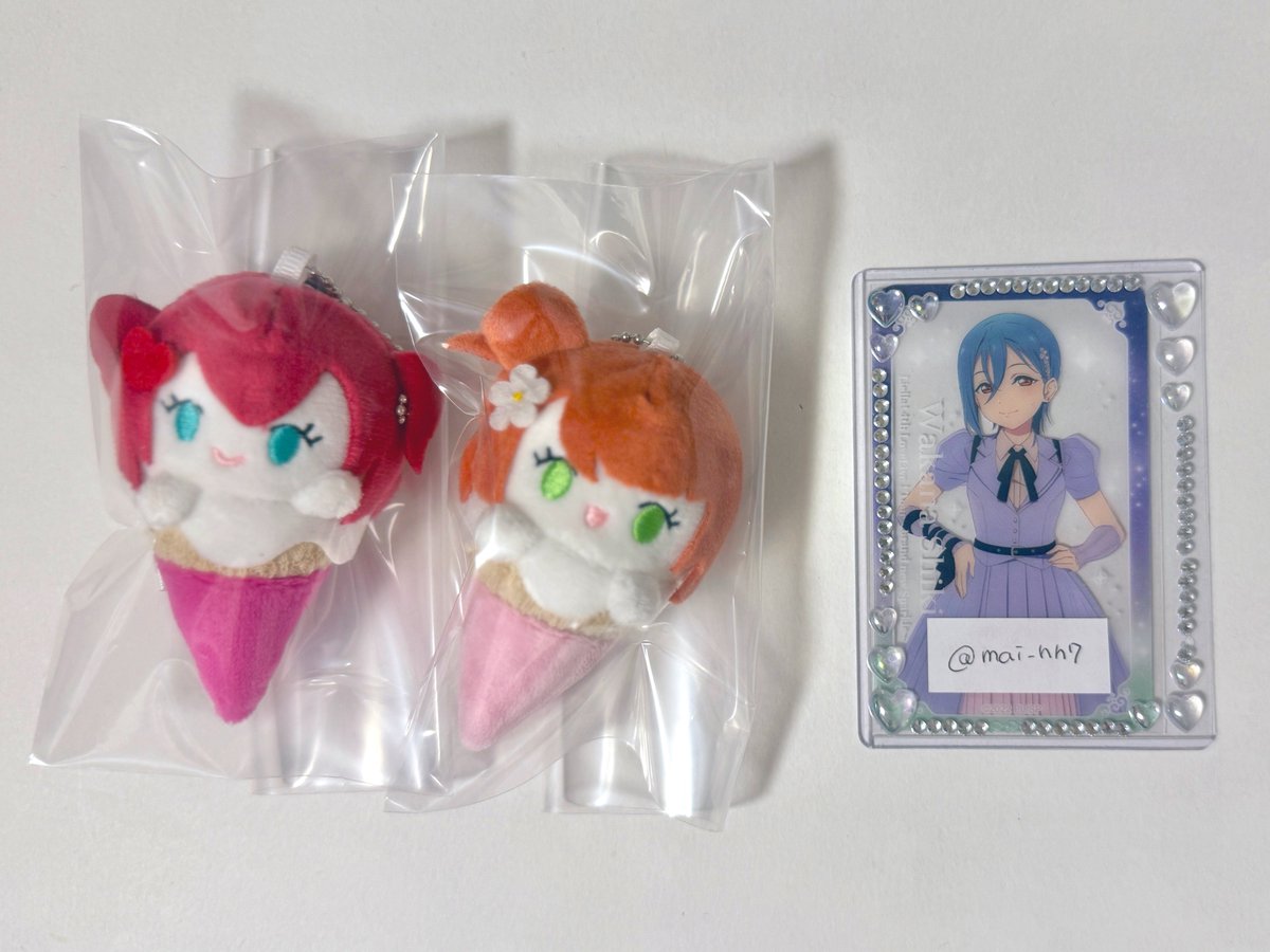 mai_hh7's tweet photo. ［交換］
AiScReam アイスマスコット

譲▷画像1枚目
求▷画像2枚目各1

🍨9/6会場にて手渡し希望です
検索からお気軽にお声掛けください https://t.co/klkixgpOzx