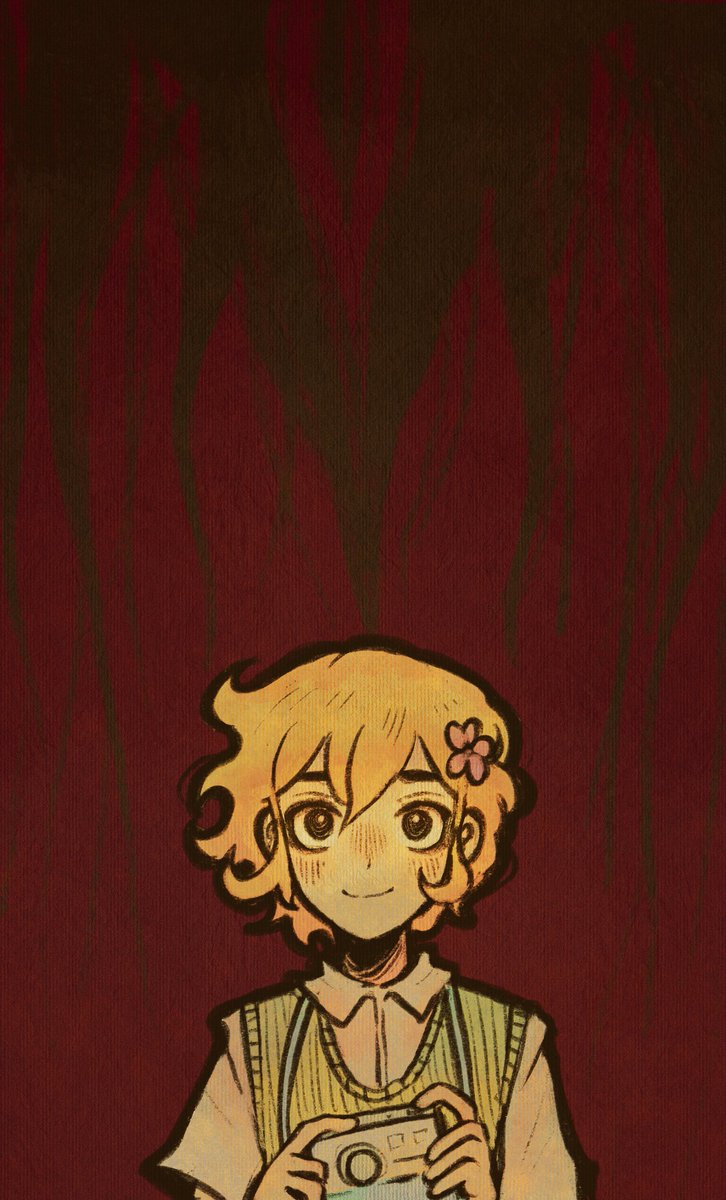Hes waiting for u to smile #basil #OMORIFANART