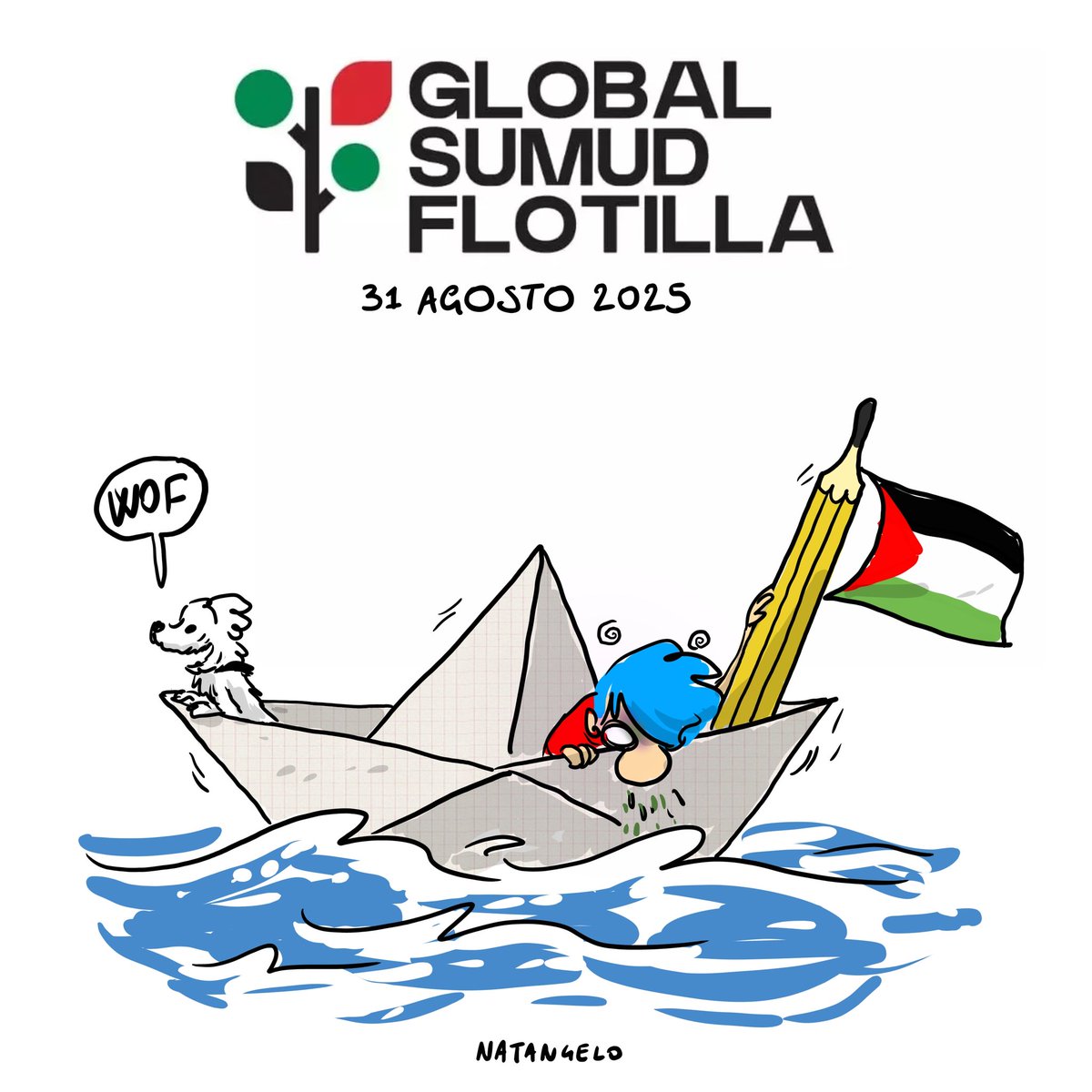 Buon vento
#globalsumudflotilla #canecattivo #natangelo