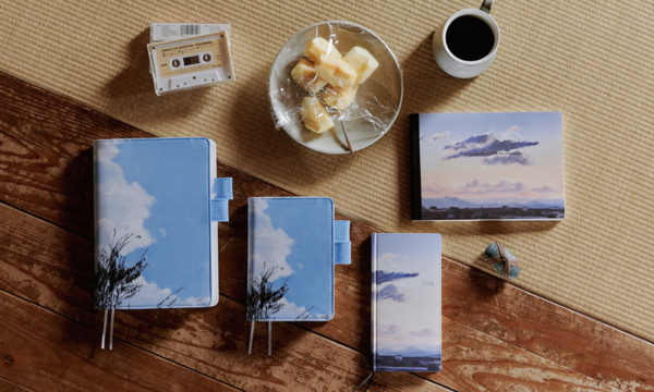 坂口恭平さん(@zhtsss）のパステル画を使い、「この空を毎日見られたら