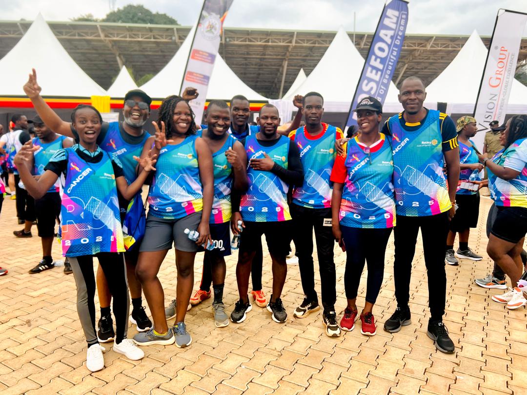 FINCA_Uganda's tweet photo. Happening Now: We are present at the #rotarycancerrun2025. 
📍 Kololo Independence Grounds

Together with others, we run to raise hope, save lives, and fight cancer. The energy here is incredible, all in support of completing the Cancer Centre at @NsambyaHospital https://t.co/QEvFPGPcnL